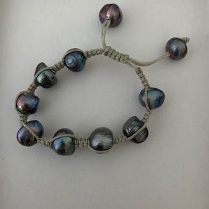 Abolone beaded bracelet